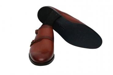 Double Monk strap Herrenschuhe Elegant