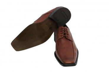 Echt leder Herrenschuhe Cognac