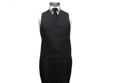 Streifen Herren Weste Anzugweste
