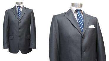 Herrenanzug 3-Knopf Dunkelgrau