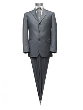 3-Knopf Herren Anzug Grau