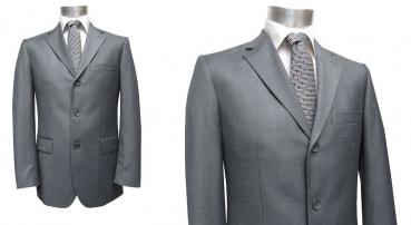 3-Knopf Herren Anzug Grau