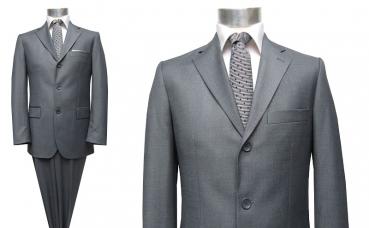 3-Knopf Herren Anzug Grau