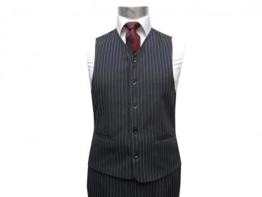 Streifen Herren Weste Anzugweste