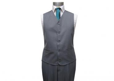 Streifen Herren Weste Anzugweste