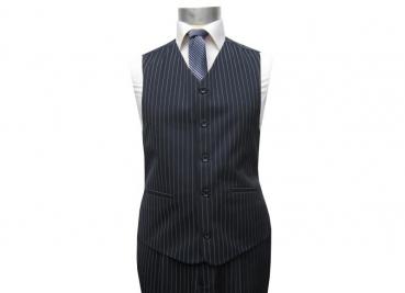 Streifen Herren Weste Anzugweste
