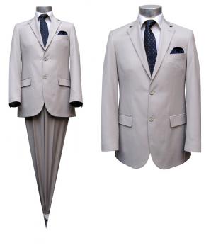 Slim-fit Herrenanzug 2-Schlitz Beige in Köln