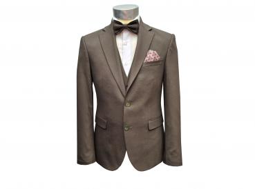 Elegante Herren Anzug mit Weste und Fliege