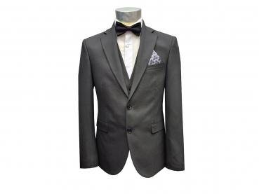 Elegante Herren Anzug mit Weste und Fliege