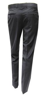 Herren Business Freizeit Hose gestreift Flat Front