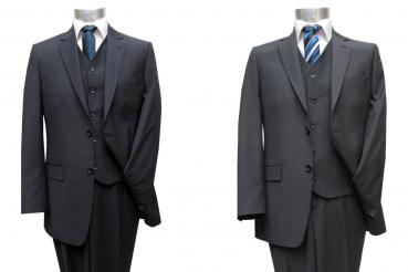 gestreifte Herrenweste Anzugweste Regular