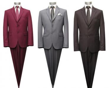 Slim-fit Herren Anzug 2-Knopf