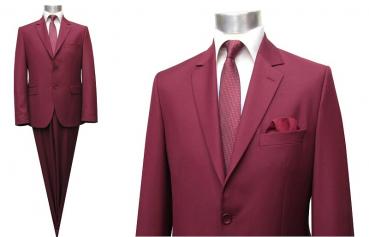 Slim-fit Herren Anzug 2-Knopf