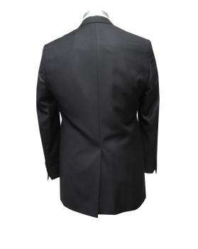 Herrenanzug mit Weste Schwarz Regular