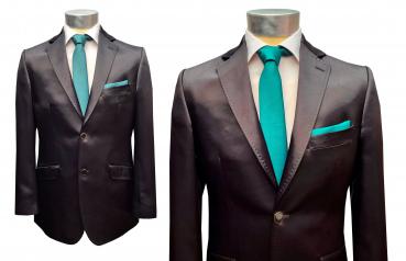 Herren Glanz Sakko Bühne Event Festlich