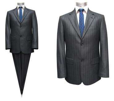 Slim-fit Herren Anzug Streifen