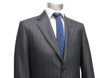Slim-fit Herren Anzug Streifen