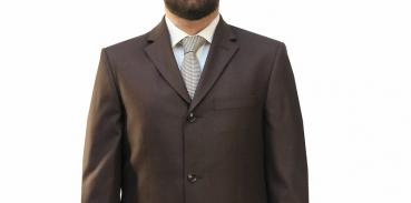 Longsakko Gehrock Herren Anzug Braun