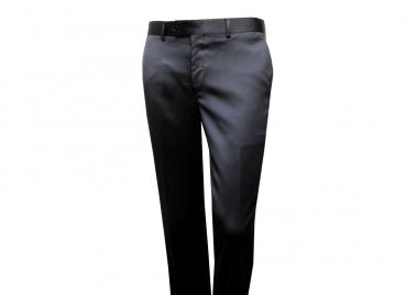 Glanz Herrenhose Schwarz Festlich Party Disco