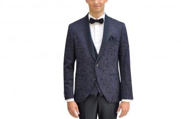 Festanzug Schalkragen Abendanzug Ausgefallen