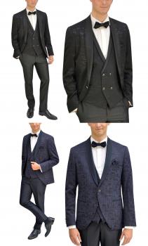 Festanzug Schalkragen Abendanzug Ausgefallen