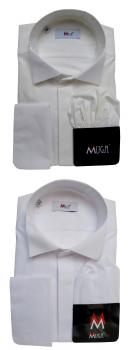 Smokinghemd Kläppchenkragen Herren Hemd