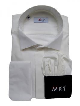 Smokinghemd Kläppchenkragen Herren Hemd