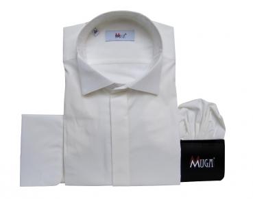 Smokinghemd Kläppchenkragen Herren Hemd