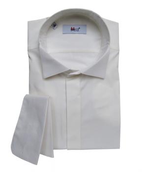 Smokinghemd Kläppchenkragen Herren Hemd