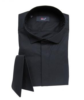 Smokinghemd Kläppchenkragen Herren Hemd