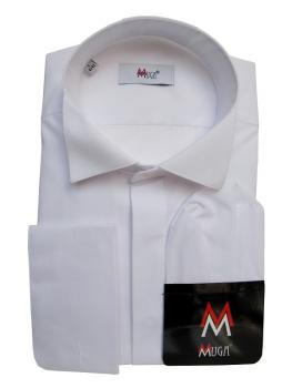 Smokinghemd Kläppchenkragen Herren Hemd