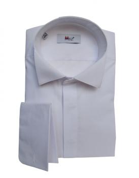 Smokinghemd Kläppchenkragen Herren Hemd