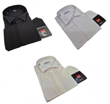 extra Langarm Umschlagmanschetten Galahemd