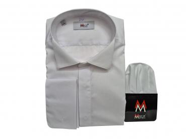 extra Langarm Umschlagmanschetten Galahemd