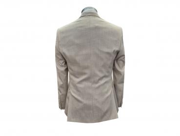 Herren Anzug Strukturiert Slim mit Weste und Fliege