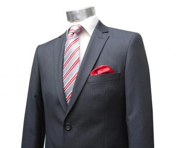 gestreifte Herren Anzug Modern