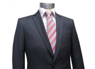 gestreifte Herren Anzug Modern