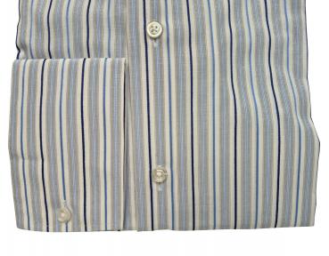 Streifen Herren Hemd Slim-fit Lang Arm