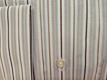 Streifen Herren Hemd Regular Lang Arm