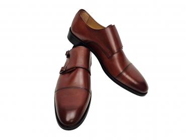 Doppel-Monk Herren Schuhe Doppelschnalle
