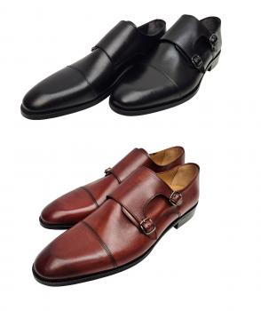 Doppel-Monk Herren Schuhe Doppelschnalle