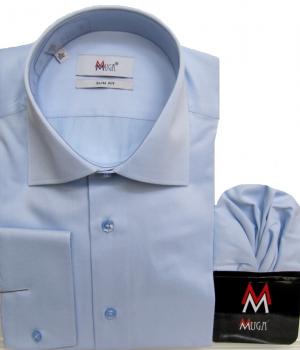 Herren Hemd mit leichtem Glanz Tailliert