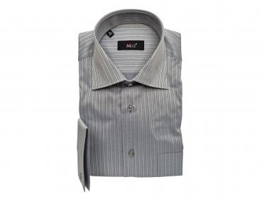 Strukturstreifen Herren Hemd Langarm