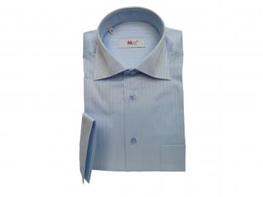 Strukturstreifen Herren Hemd Langarm