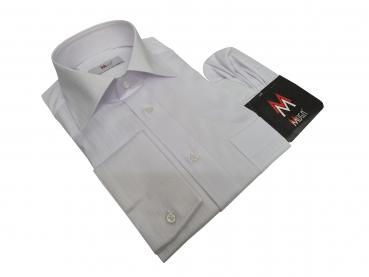 Strukturstreifen Herren Hemd Langarm