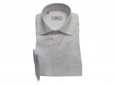 Strukturstreifen Herren Hemd Langarm