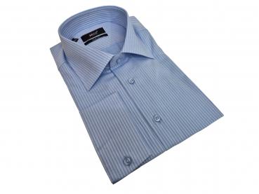 Schattenstreifen Herrenhemd Slim-fit