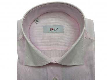 Uni Streifen Herren Hemd Langarm Regular