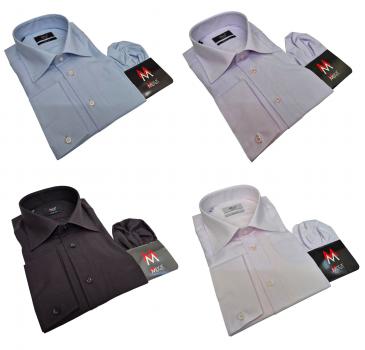 Extra Langarm Herren Hemd Slim-fit