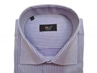 Extra langer Arm Herren Hemd Schattenstreifen Regular